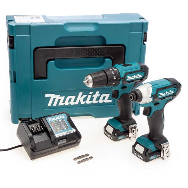 12Vmax CXT Combi Drill & Impact Driver Twin Pack (2 x 2.0Ah Batteries)