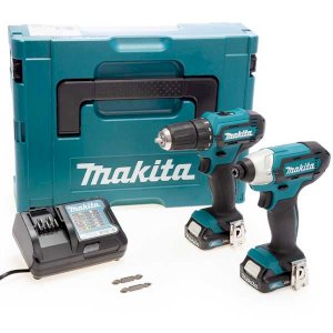 12Vmax CXT Impact Driver & Drill Driver Twin Pack (2 x 2.0Ah Batteries)
