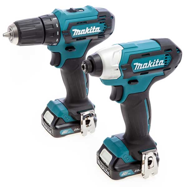 12Vmax CXT Impact Driver & Drill Driver Twin Pack (2 x 2.0Ah Batteries)