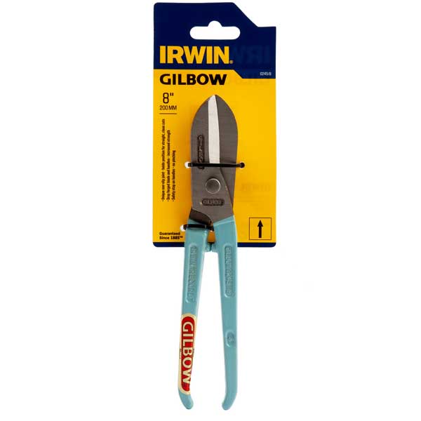 200mm Gilbow General Purpose Straight Tin Snips 