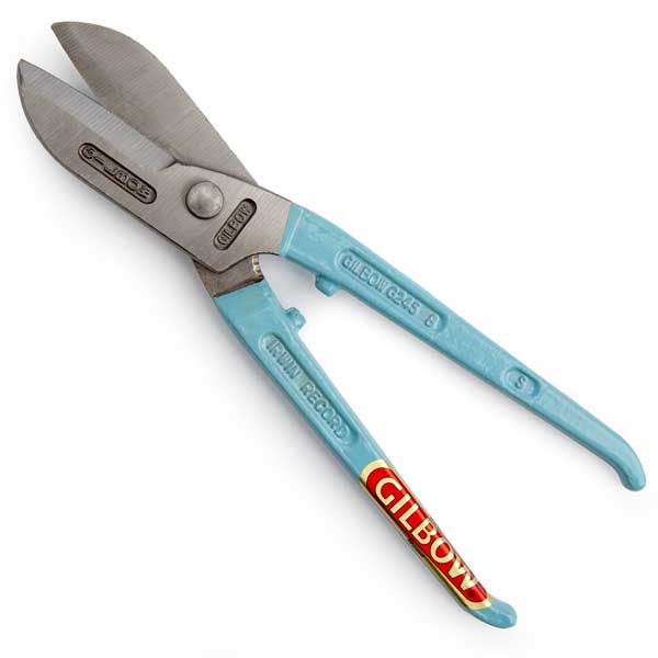 200mm Gilbow General Purpose Straight Tin Snips 