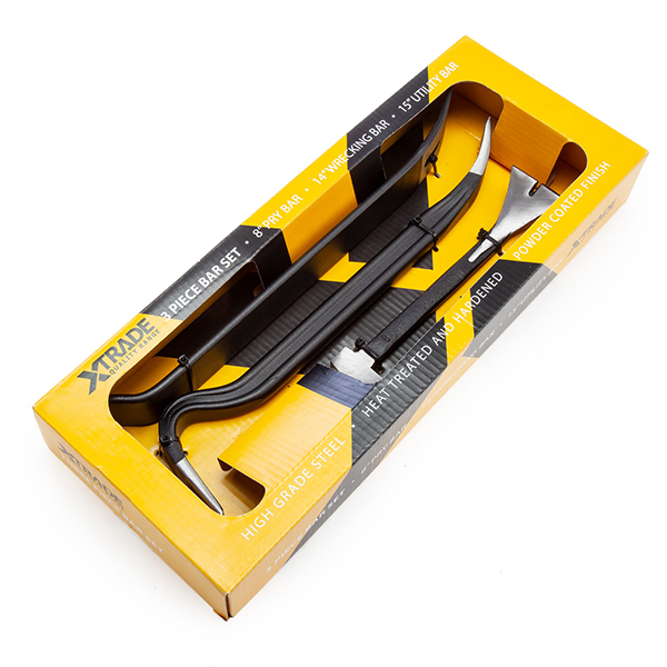 3 Pcs Pry Bar Set