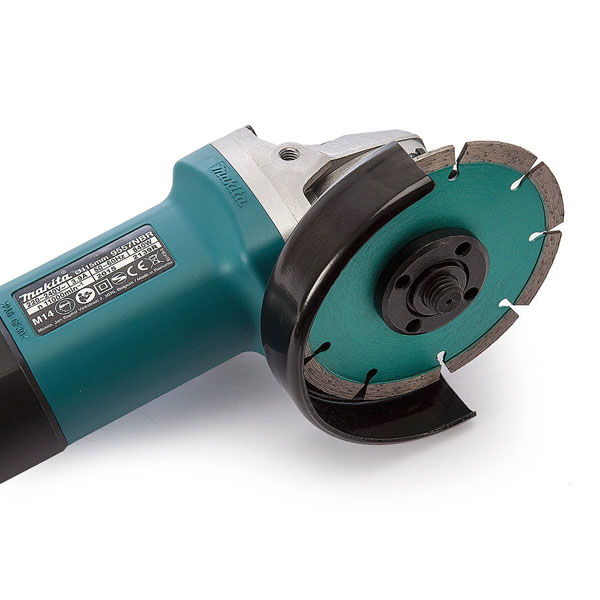 4.5 inch/115mm Angle Grinder with Grinder Disc & Diamond Blade