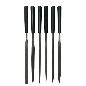 6 Pieces Needle File Set For Shaping & Finishing Metal