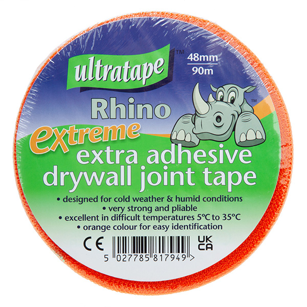 90m Ultra tape Rhino Extra Adhesive Drywall Joint Tape