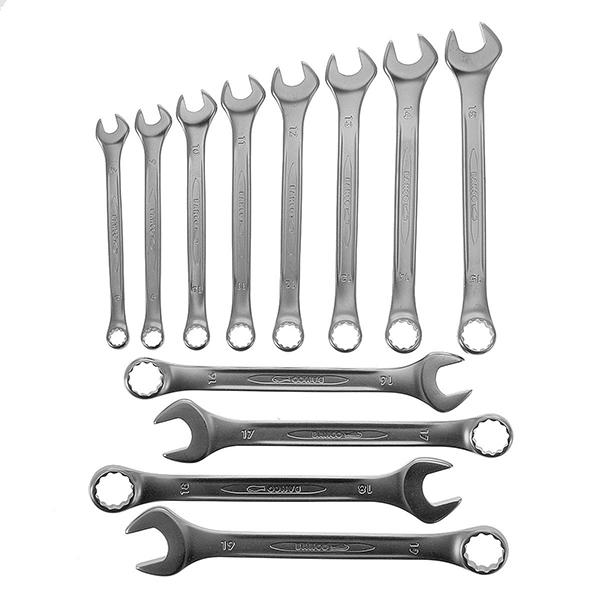 Bahco 111M/SH12 Combination Spanner 12 Piece Set (8 - 19MM)