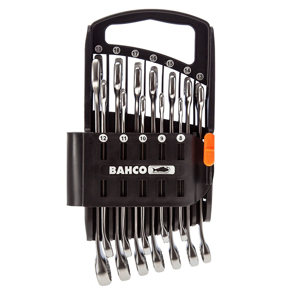 Bahco 111M/SH12 Combination Spanner 12 Piece Set (8 - 19MM)