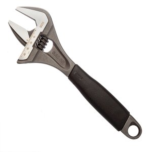 Bahco 9033 Adjustable Wrench 10 1/2in / 270mm - 46mm Extra Wide Jaw Capacity