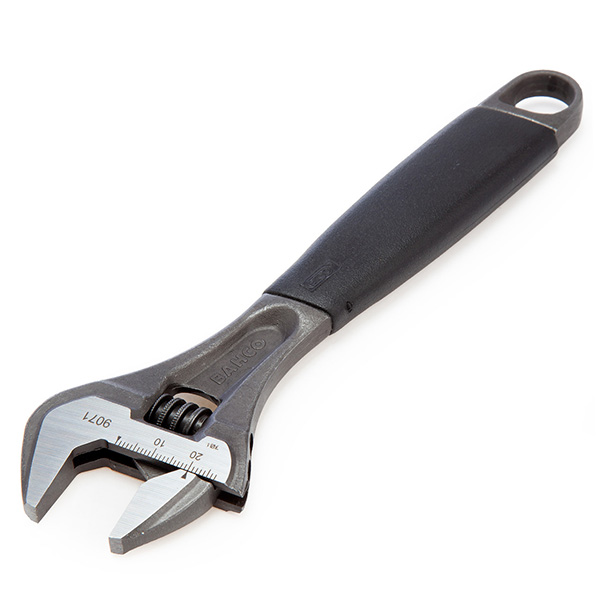 Bahco Adjust 3-90 Ergo Central Nut Adjustable Wrench Set (Pack Of 3)