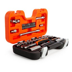 Bahco S330 Metric Socket Set and Ratchet 1/4