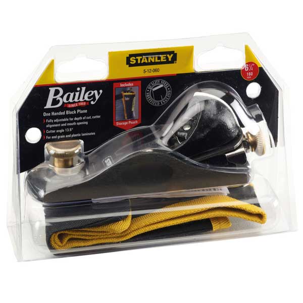 Block Plane with Pouch - 160mm