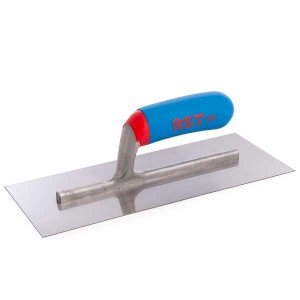 Carbon Steel Finishing Trowel With Soft Touch Handle