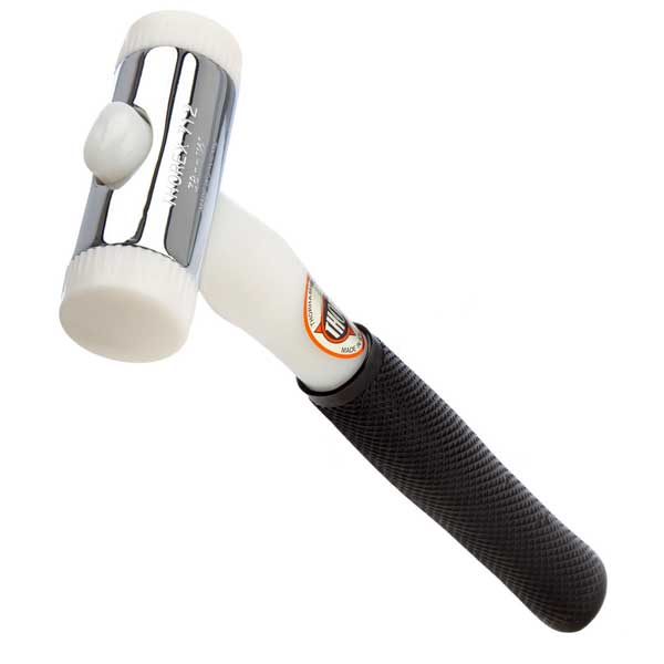 Chrome-Plated Nylon Hammer