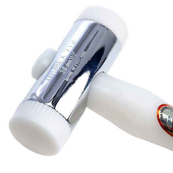 Chrome-Plated Nylon Hammer