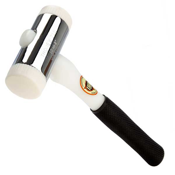 Chrome-Plated Nylon Hammer