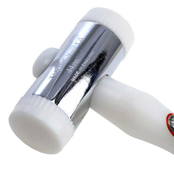 Chrome-Plated Nylon Hammer