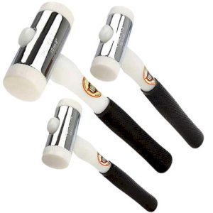 Chrome-Plated Nylon Hammer