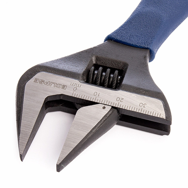 Eclipse ADJW8WJ Adjustable Wrench Extra Wide Jaw 8in / 200mm