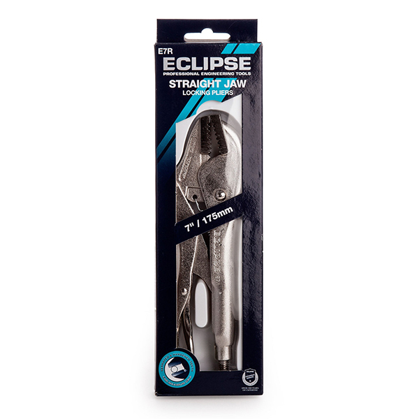 Eclipse E7R Locking Plier Straight Jaw 7 Inch