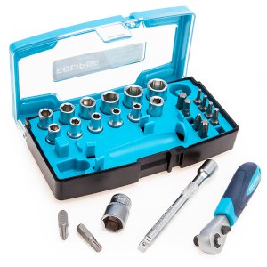 Eclipse ESS25PS Socket Set 1/4in Square Drive (25 Piece)