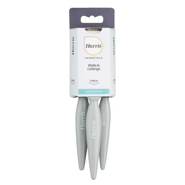Essentials Walls & Ceilings Paint Brush (Pack of 3)