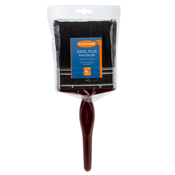 Excel Plus Paint Brush with a Wooden Handle