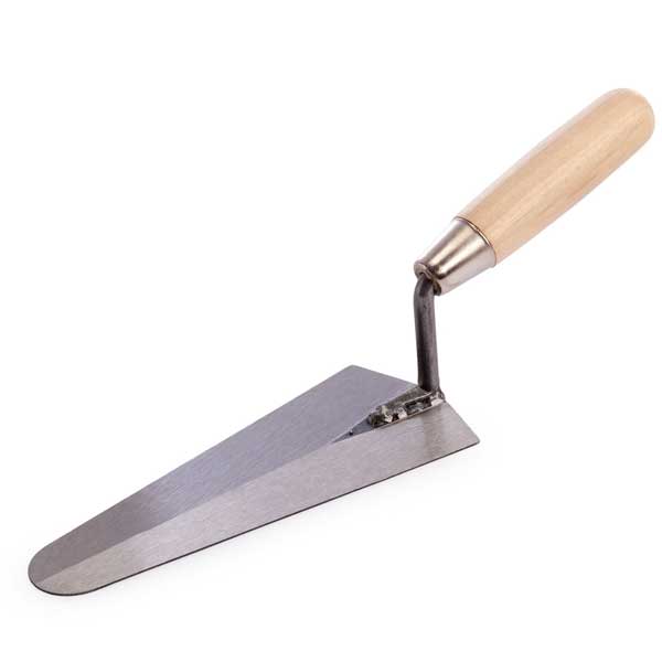Gauging Trowel With Wooden Handle