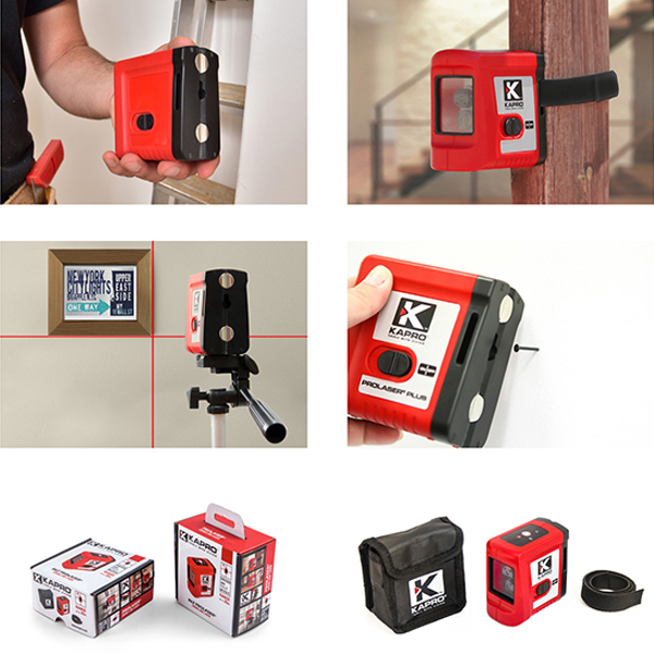 Kapro 862 ProLaser Cross Line Laser Red Beam
