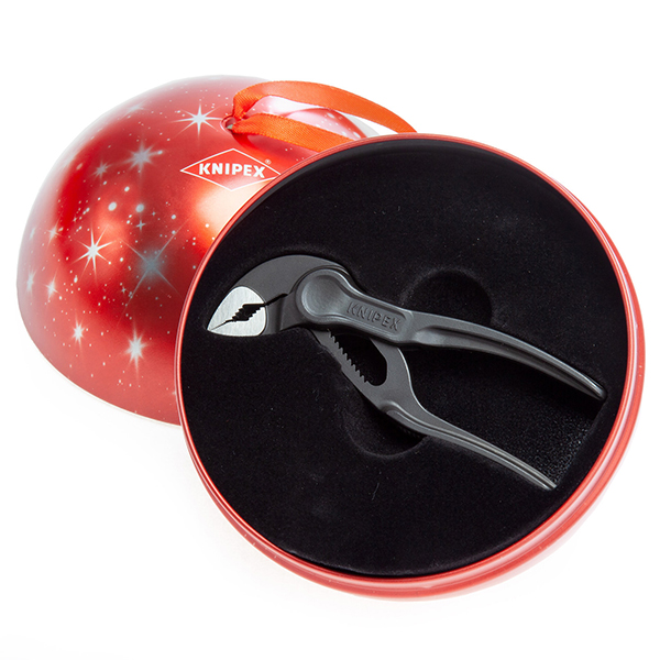 Knipex 001801V46 Festive Cobra Water Pump Pliers in Counter Display (Pack of 8)