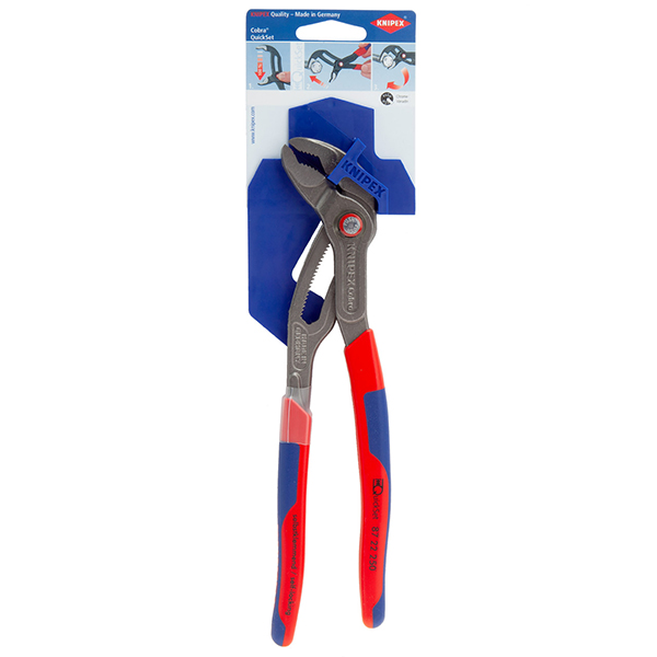 Knipex Cobra Quickset Water Pump Pliers