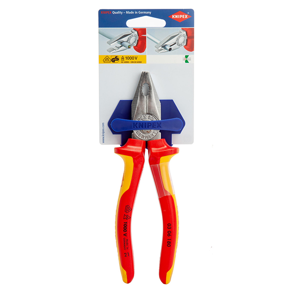 Knipex Combination Pliers Insulated VDE 1000V 180mm