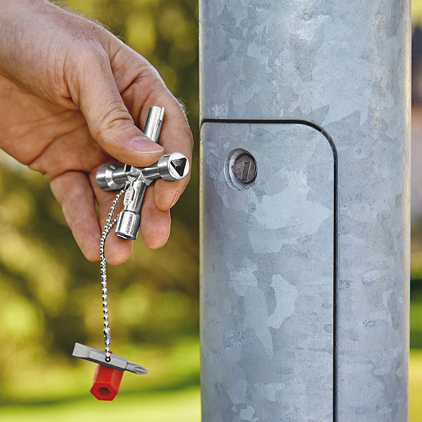 Knipex Control Cabinet Key for all Standard Cabinets and Shut-Off Systems