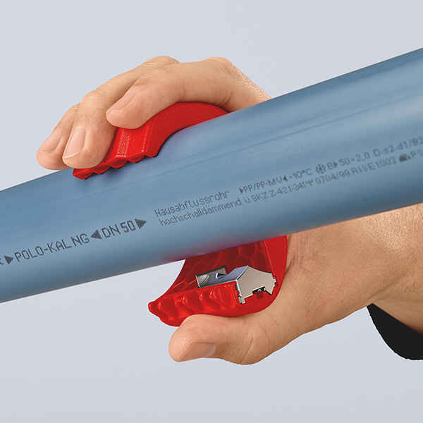 Knipex Cutter for Plastic Pipes and Sealing Sleeves