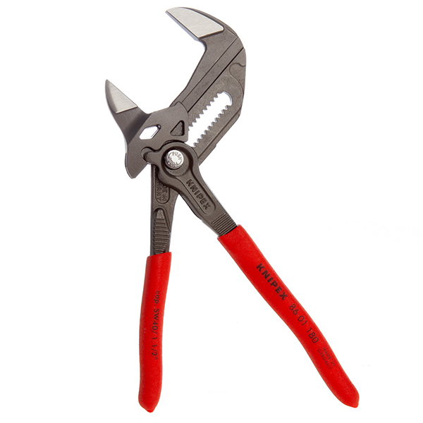 Knipex Pliers + Wrench 2 in 1 Tool Grey Atramentized 