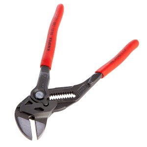 Knipex Pliers + Wrench 2 in 1 Tool Grey Atramentized 