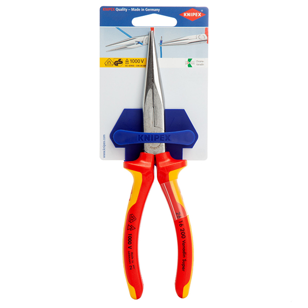 Knipex Snipe Nose Side Cutting Pliers VDE 1000V 200mm