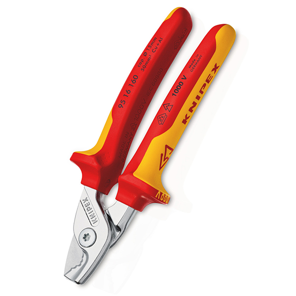 Knipex Step Cut Cable Shears VDE 1000V 160mm