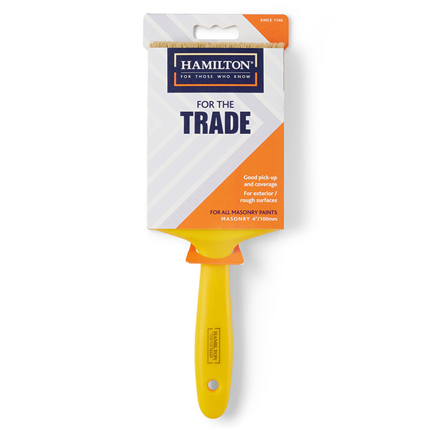 Masonry Brush with Strong Rounded Handle
