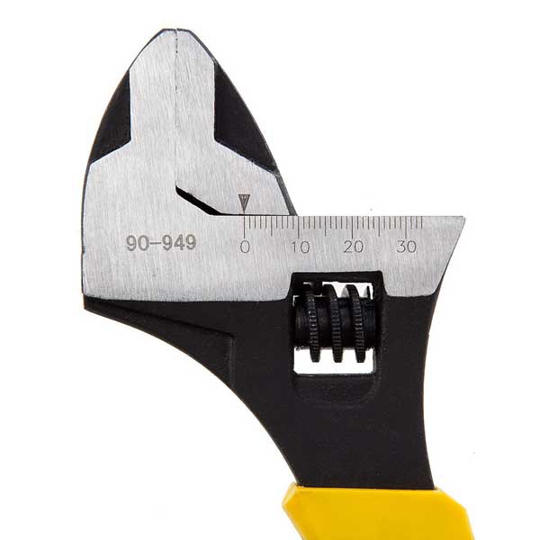 MaxSteel Adjustable Wrench 250mm - 35mm Jaw Capacity