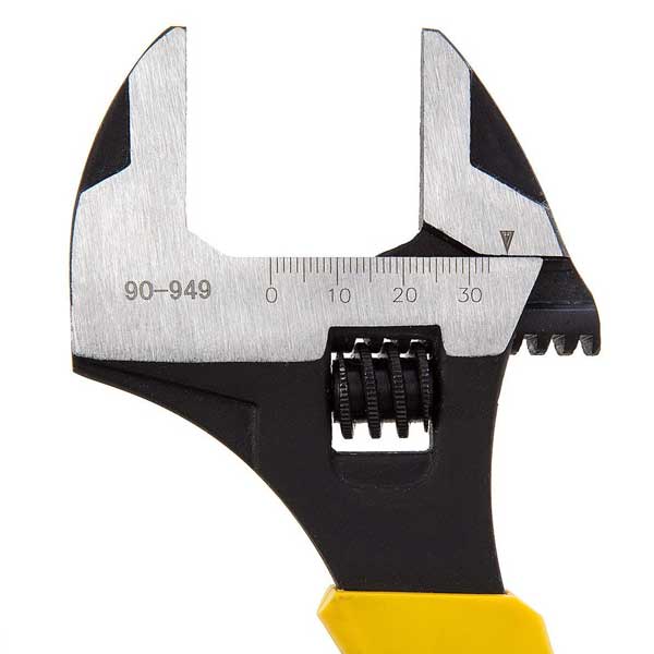 MaxSteel Adjustable Wrench 250mm - 35mm Jaw Capacity