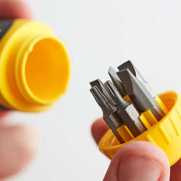 Multibit Ratchet Screwdriver + 10 Bits