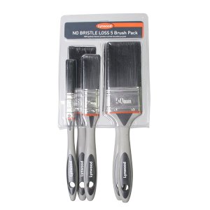 No Bristle Loss Paint Brush Set - Pack of 5
