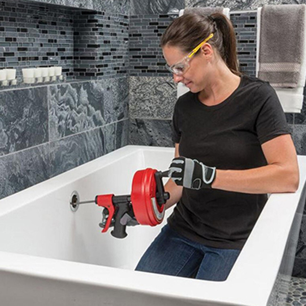 Ridgid Power Spin + Drain Cleaner with Auto feed Trigger