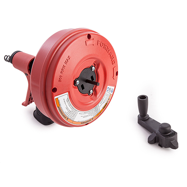 Ridgid Power Spin + Drain Cleaner with Auto feed Trigger