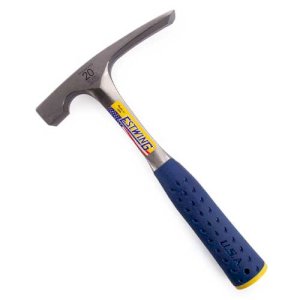Smooth Face Masons Brick Hammer with Vinyl Grip 20oz
