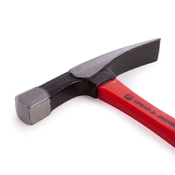 Spear & Jackson SJ-BSF25 Short Pattern Fibreglass Brick Hammer 25oz