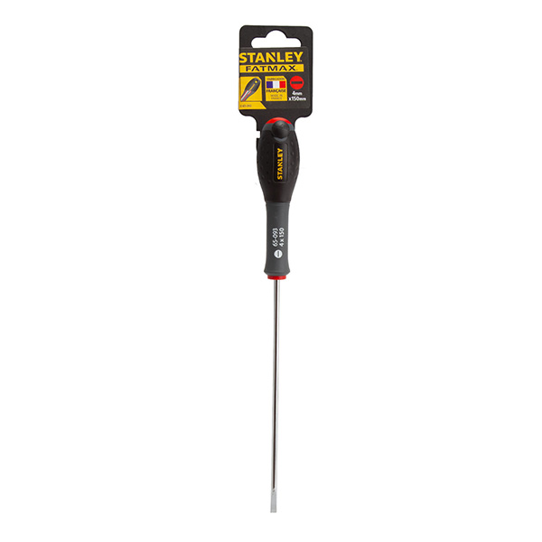 Stanley 0-65-093 FatMax Parallel Screwdriver 4mm x 150mm