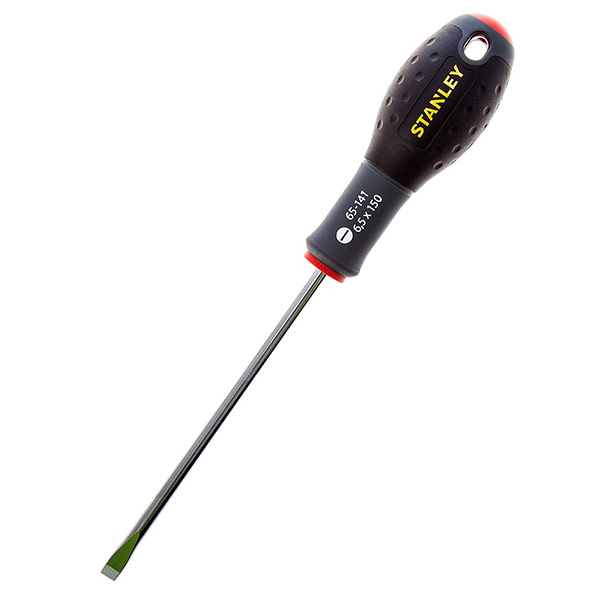 Stanley 0-65-141 FatMax Flared Screwdriver 6.5mm x 150mm