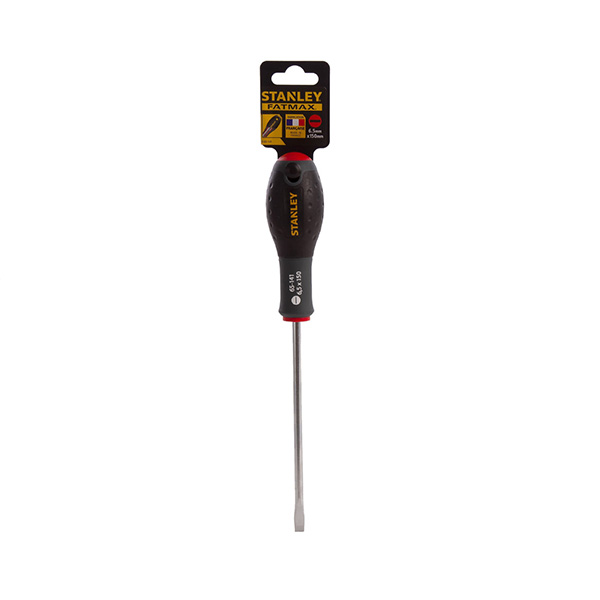 Stanley 0-65-141 FatMax Flared Screwdriver 6.5mm x 150mm