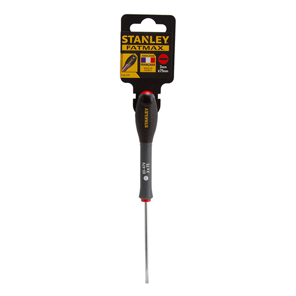 Stanley 0-65-479 FatMax Flared Screwdriver 3mm x 75mm